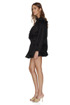 Black Linen Shorts
