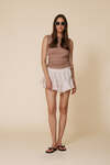 Beige Cotton Top