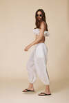 Lightweight White Linen Pants