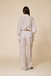 Lightweight Long Trousers Made From Airy Fabric Wirh Inner Shorts