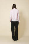 RoseLoose-Fit Shirt With A Classic Collar And Long Sleeves
