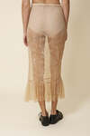 Beige Midi Lace Skirt - FW25
