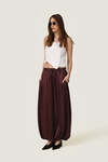 Top featuring a discreet wire inserted into the hem - SS26