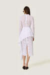 Lace Midi Dress With Overlay Detail - SS26