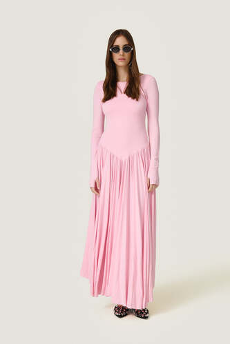 Backless Rose Maxi Dress - SS26 - PNK Casual