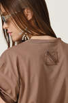 T-shirt featuring a discreet wire inserted into the hem - SS26