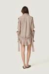 Beige Cutout Dress