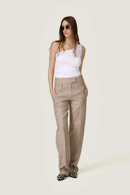 White Double One Shoulder Top